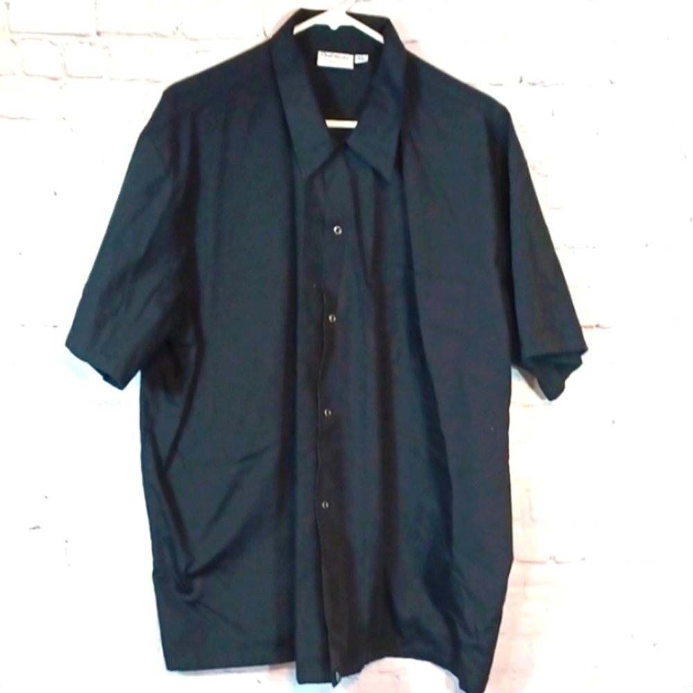 Chef‎ Works  Womans Black Snap Work Top 2XL